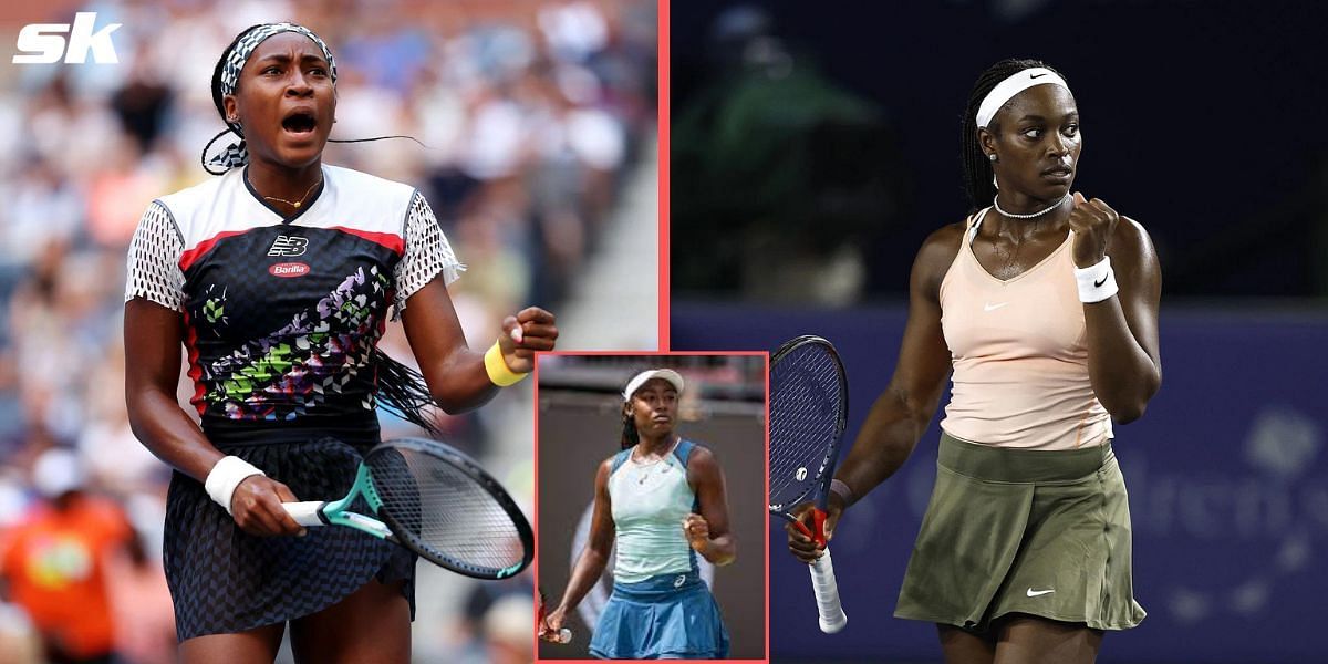 Coco Gauff and Sloane Stephens congratulated Alycia Parks on the end of her season