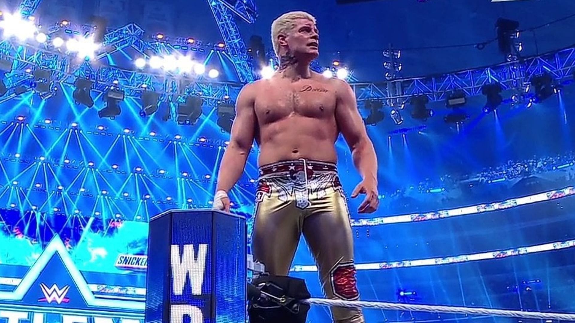 Cody Rhodes made his triumphant return to WWE at WrestleMania 38.