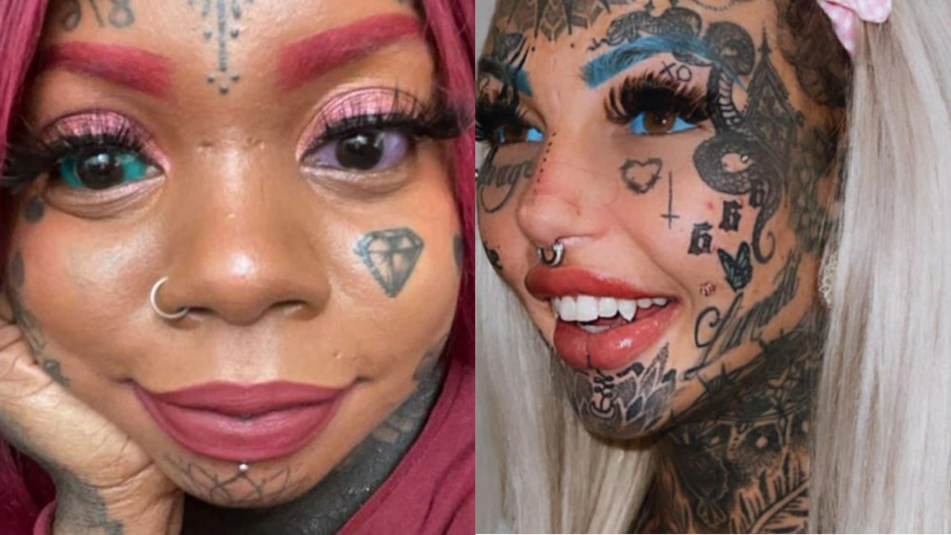 Brutal eyeball tattoos left a woman blind for three weeks  Culture