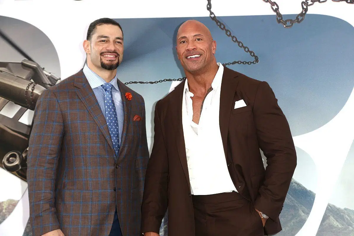 Celeb heights the rock