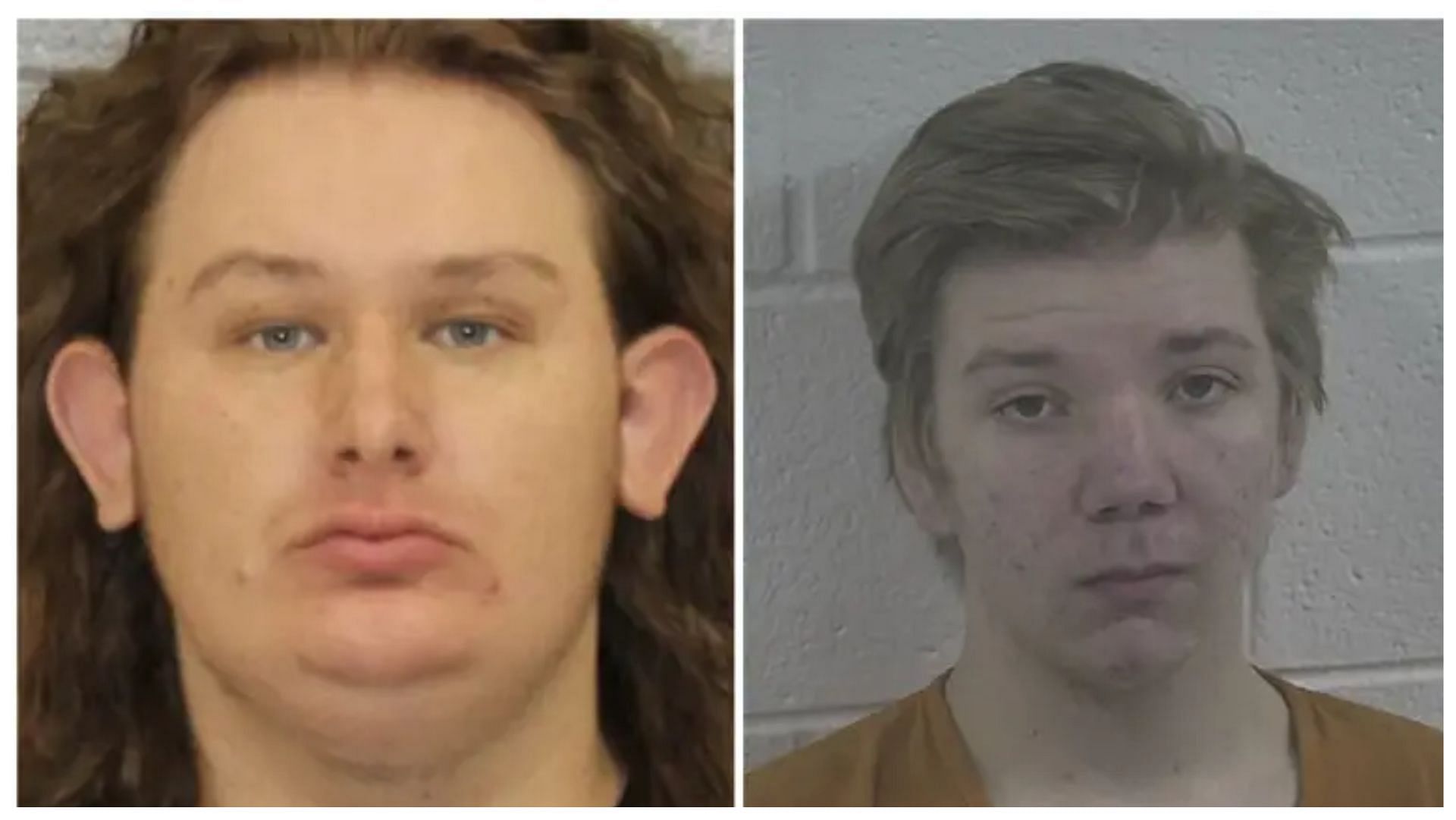 Kya Christian Nelson (right) and James Thomas Andrew McCarty (left) charged with squatting, (Image via El_Grillo/Twitter)