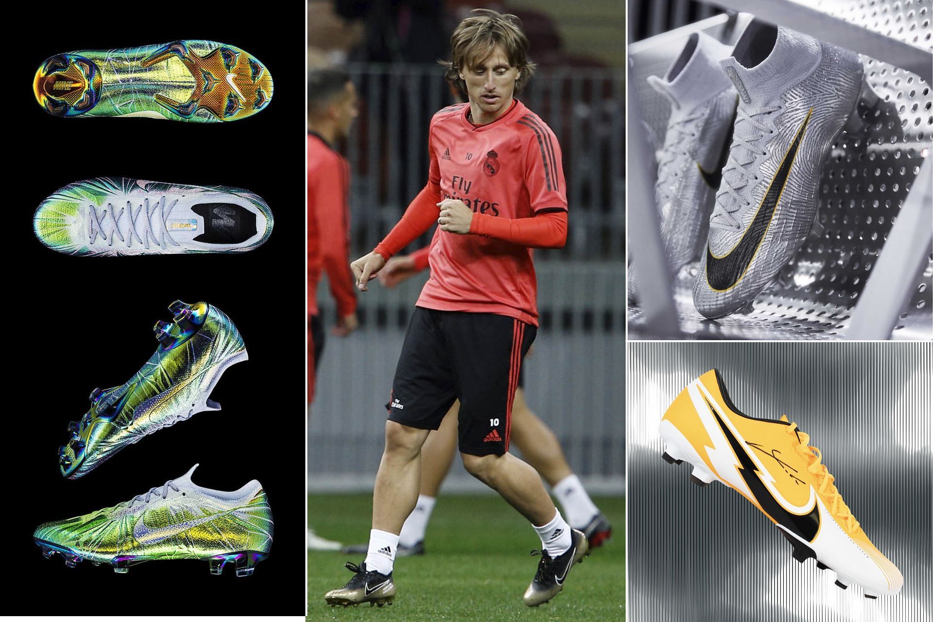 4 football boots worn by Luka Modric