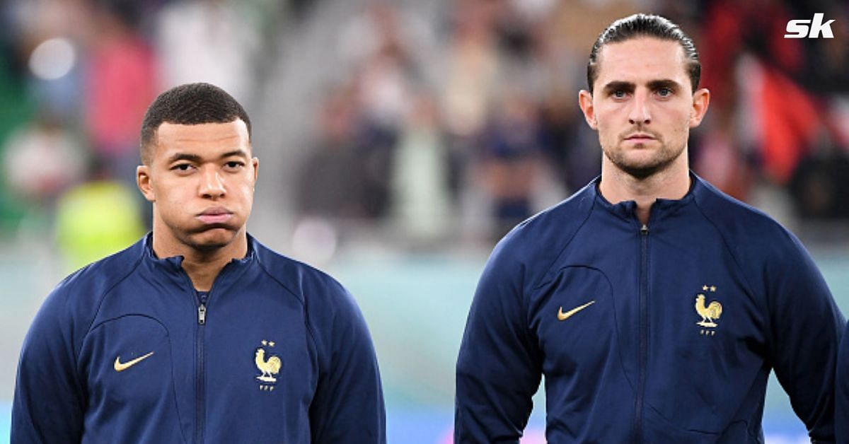 Adrien Rabiot not happy with PSG superstar Kylian Mbappe