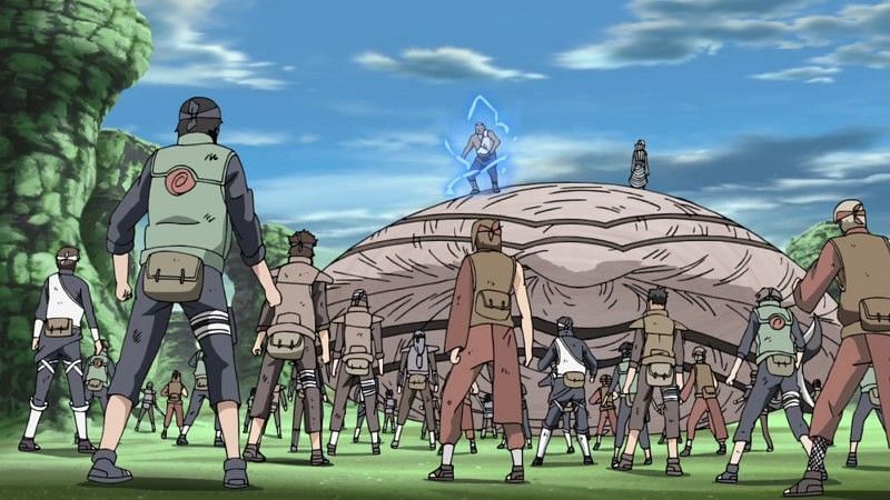 Naruto Shippuden: The Fourth Great Ninja War - Attackers from Beyond The  Mizukage, The Giant Clam, and The Mirage - Watch on Crunchyroll