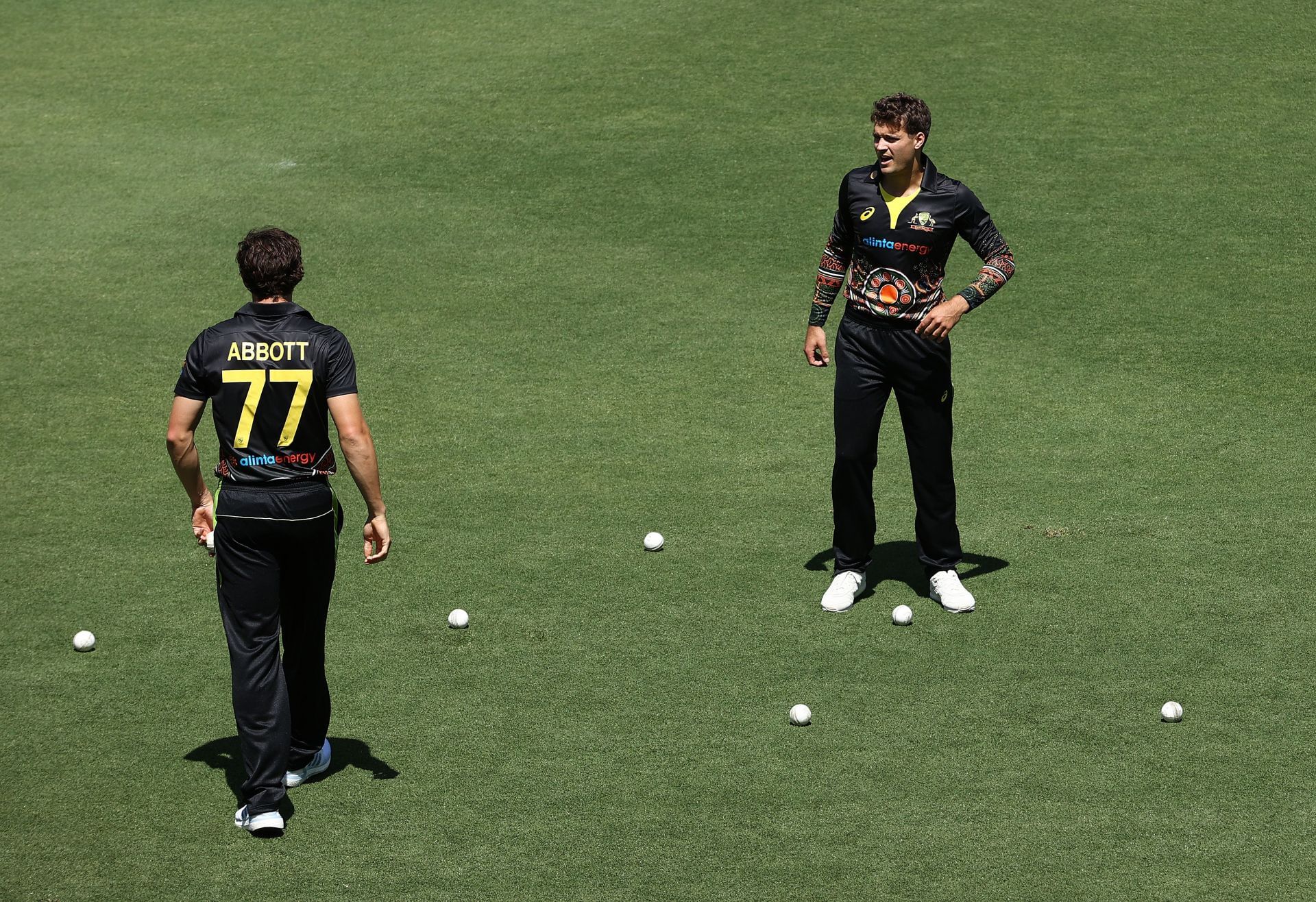 Australia Nets Session &amp; Teamphoto