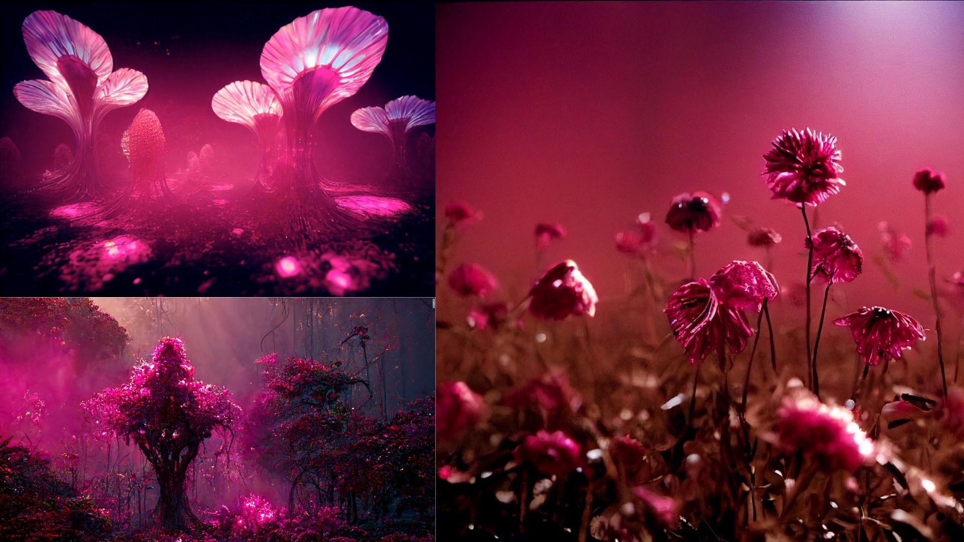 Examples of Viva Magenta in the digital world (image via The Color Institute)