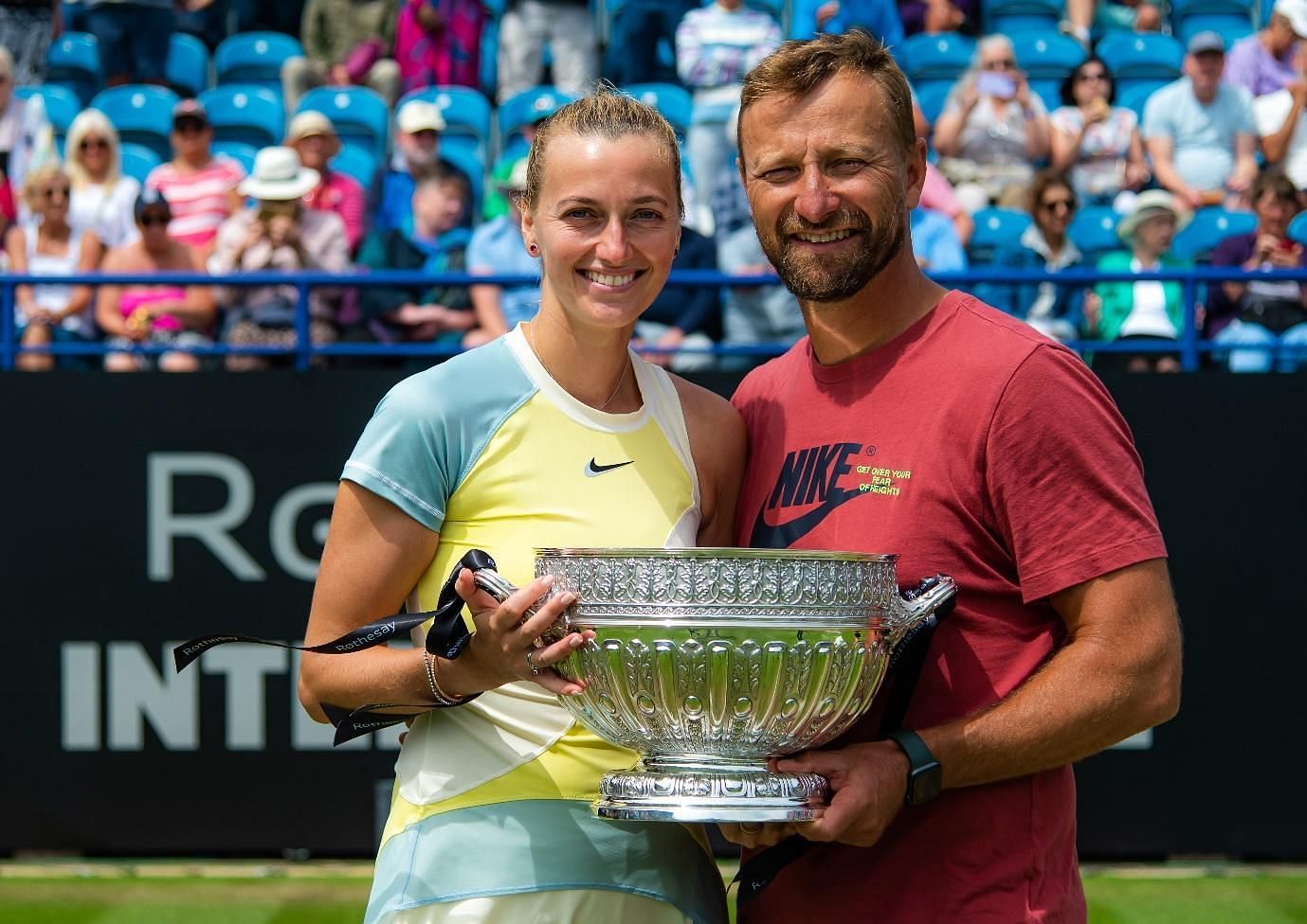 Petra Kvitova gets engaged to coach Jiri Vanek at Wimbledon