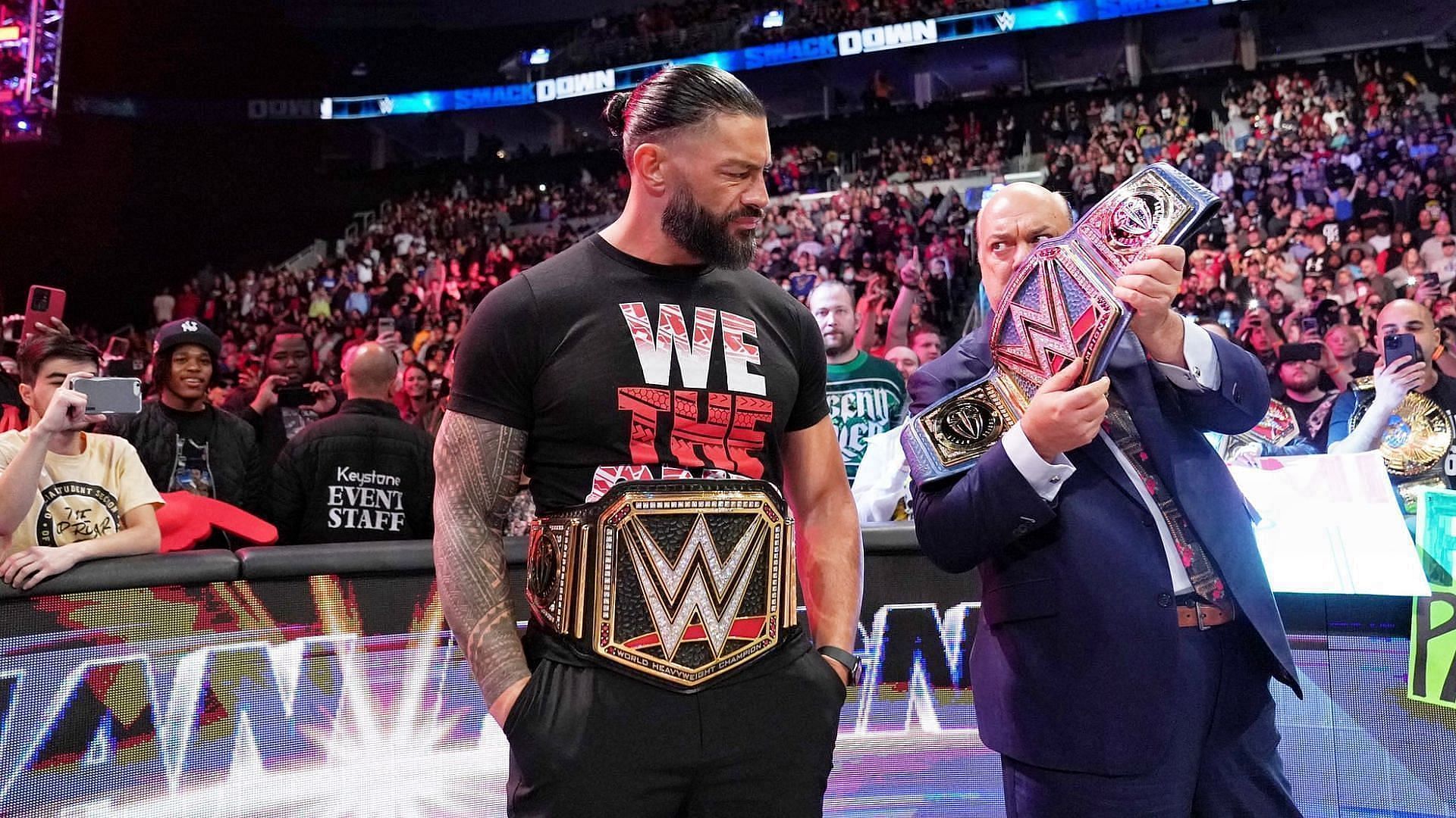 मौजूदा अनडिस्प्यूटेड WWE यूनिवर्सल चैंपियन रोमन रेंस 