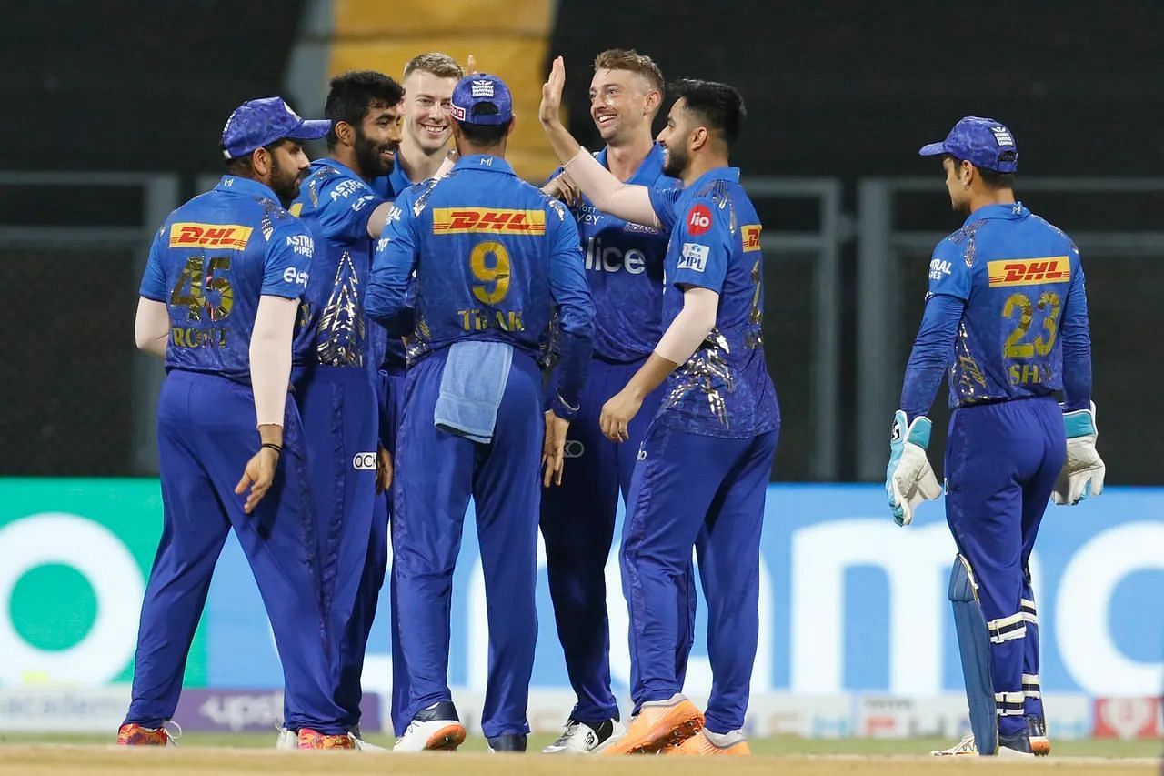 Mumbai Indians (MI) finished last in 2022. Pic: BCCI