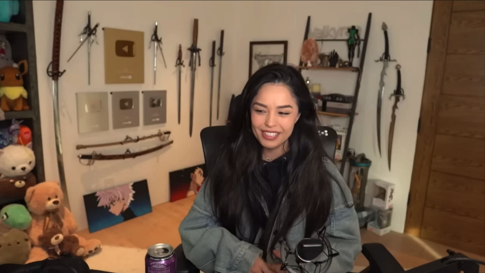 Valkyrae received some backlash about wearing a Fortnite x Balenciaga hoodie during her stream.