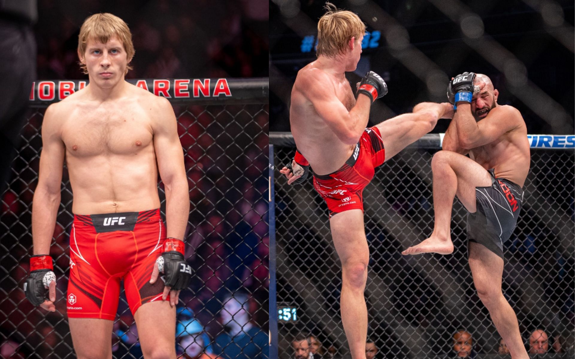 Paddy Pimblett edges out Jared Gordon in highly controversial decision [Images via: @ufc_korea on Instagram]