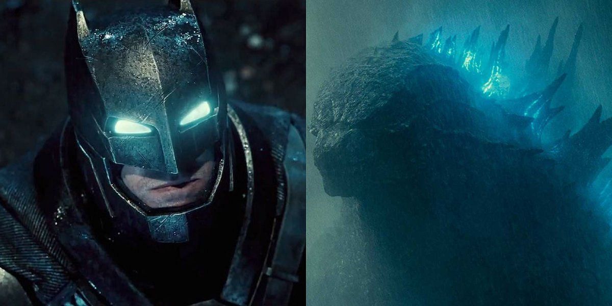 Batman vs. Godzilla (Image via Warner Bros. Discovery)
