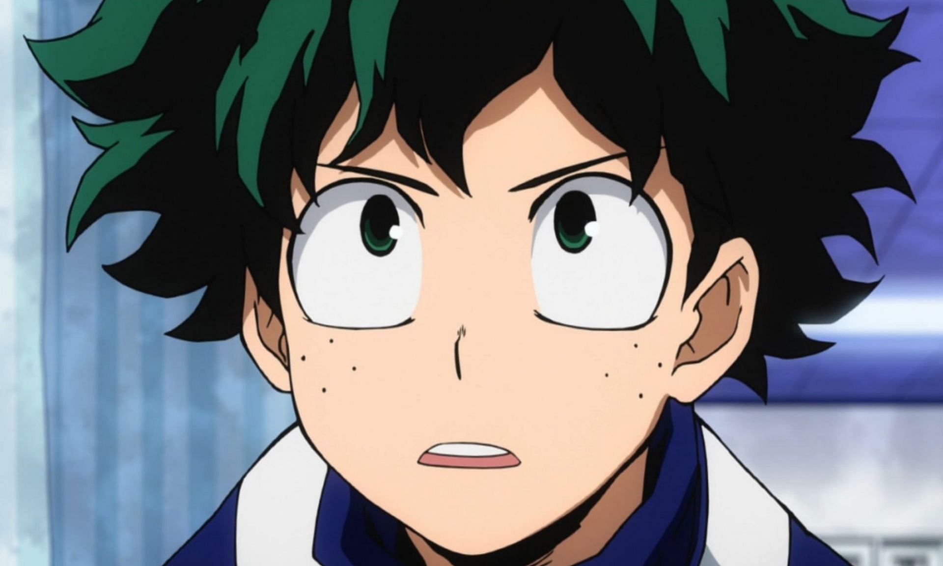 Deku is fighting a battle of the mind and body