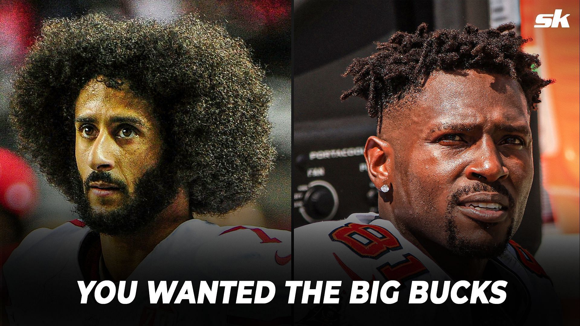 Why Antonio Brown beefed with Colin Kaepernick 