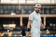 Matteo Berrettini pictured at the Diriyah Tennis Cup Riyadh 2022.