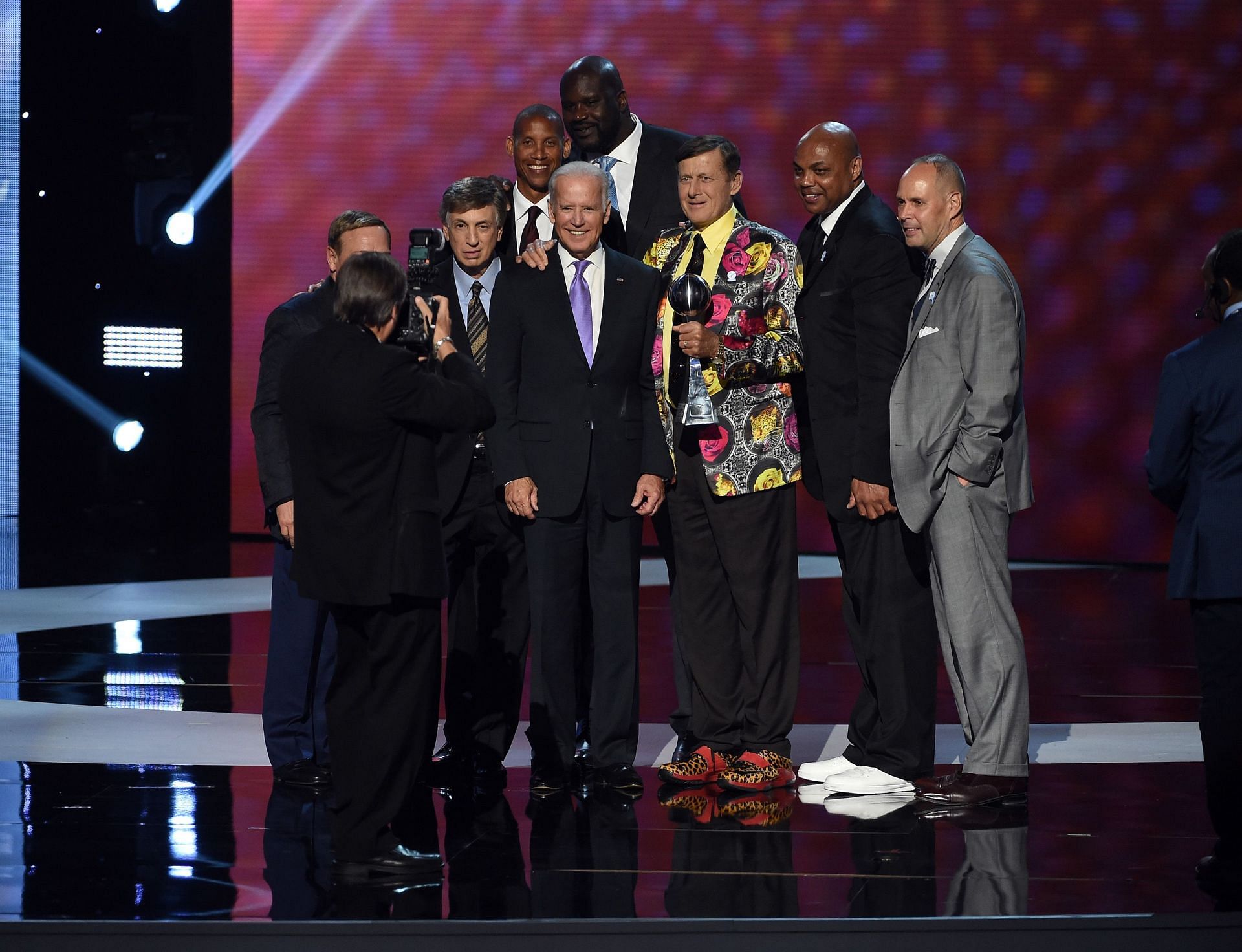The TNT NBA crew at the 2016 ESPY awards