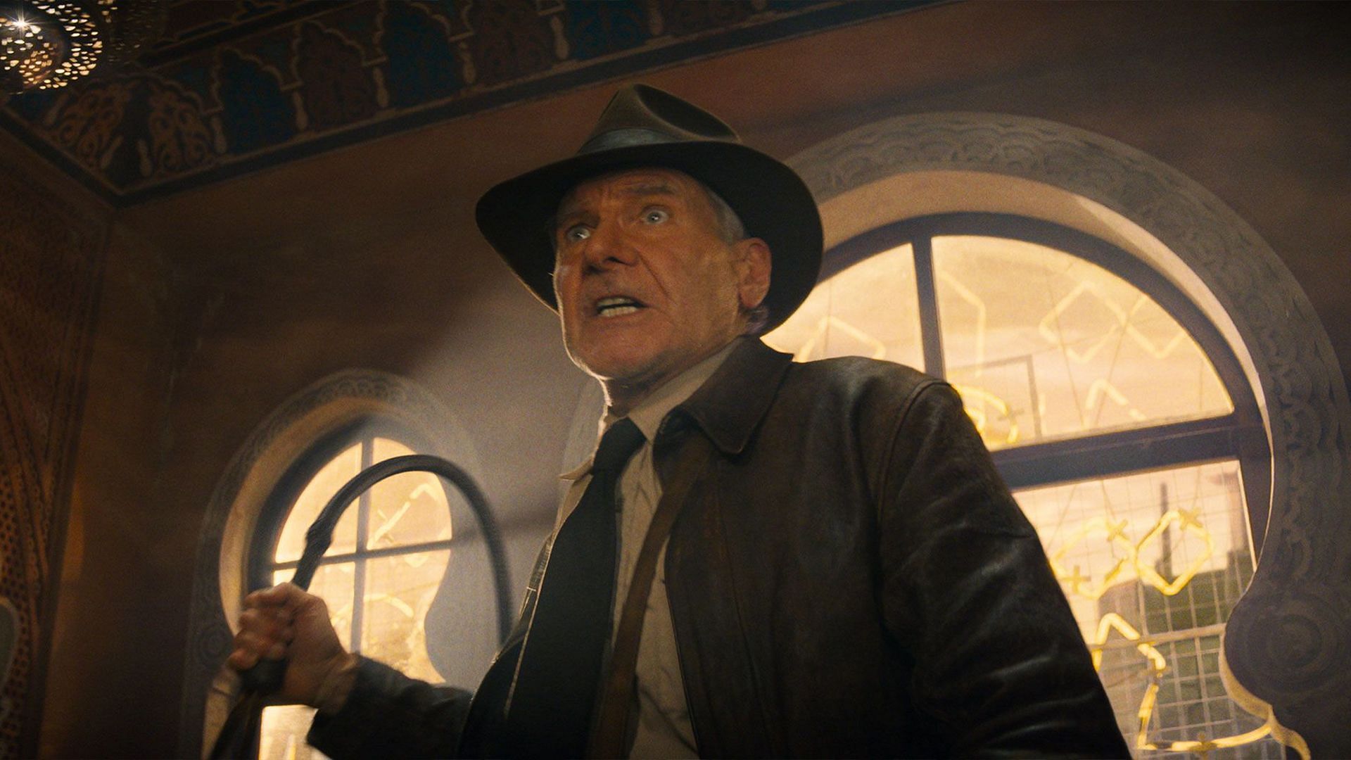 Harrison Ford in Indiana Jones and the Dial of Destiny (Image via Disney)