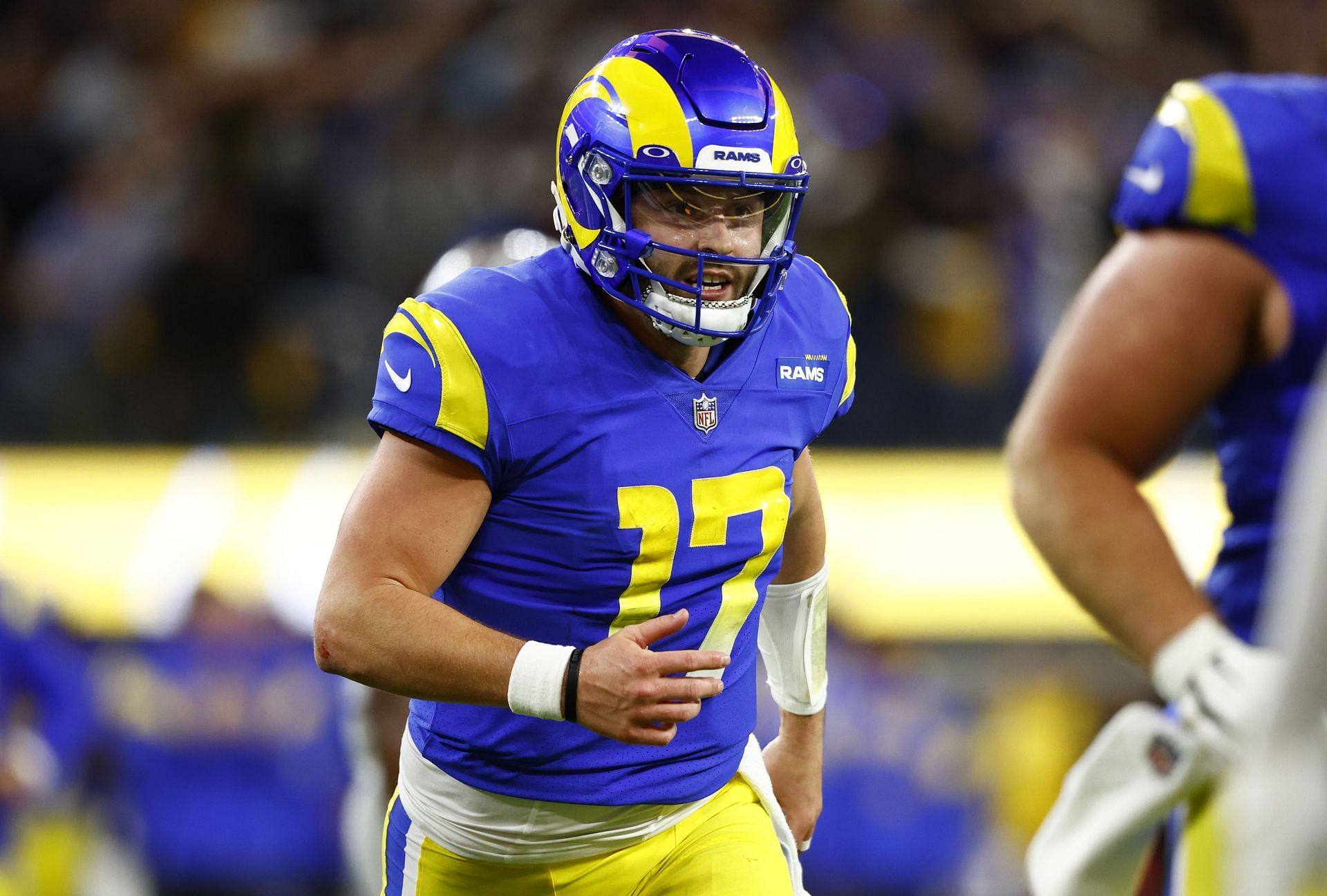 Next Gen Stats: Los Angeles Rams quarterback Baker Mayfield's 3 most  improbable completions in Week 14 win vs. Las Vegas Raiders