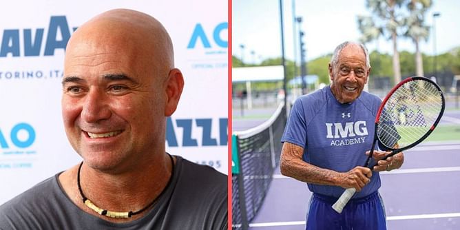"You created an unparalleled generation of champions" - When Andre Agassi paid tribute to Nick Bollettieri before Hall of Fame induction