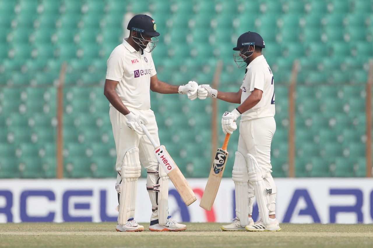 अश्विन और कुलदीप के बीच अच्छी साझेदारी हुई (Photo Credit - BCCI)