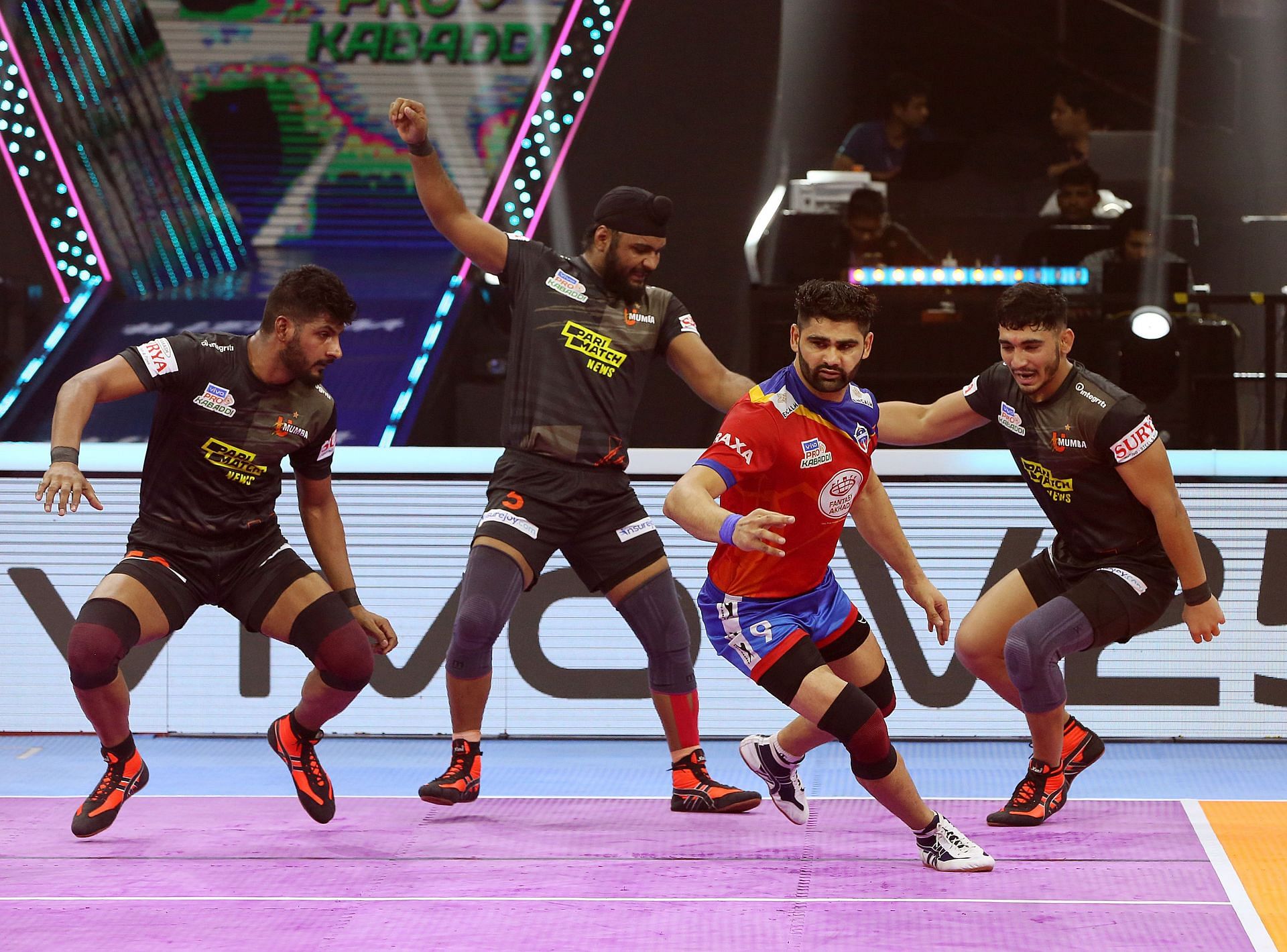 Pardeep Narwal scored 13 points against U Mumba earlier today (Image: PKL)