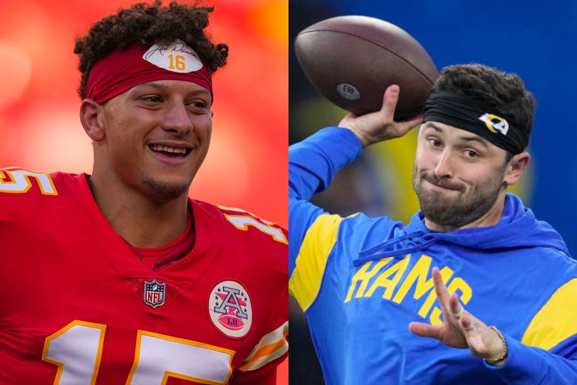 Patrick Mahomes and Baker Mayfield once had the craziest college