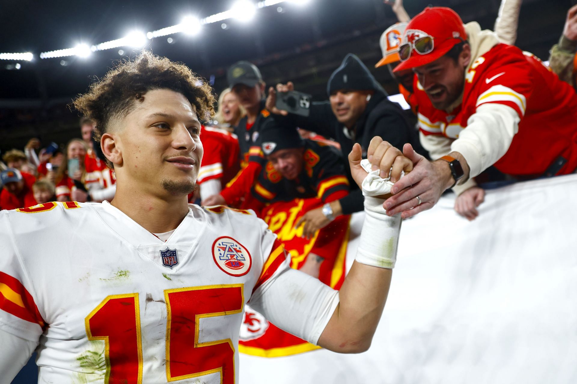 Pat Mahomes lost in 'Fortnite' to player wearing his jersey