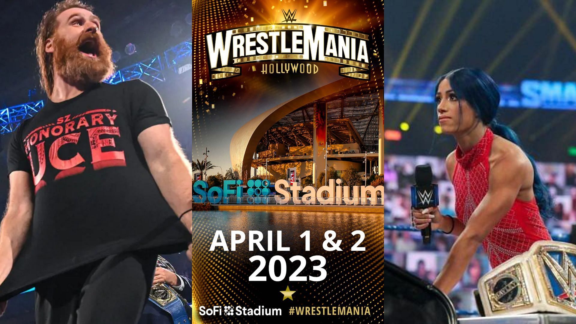 Bad Bunny Appears At WWE WrestleMania 39