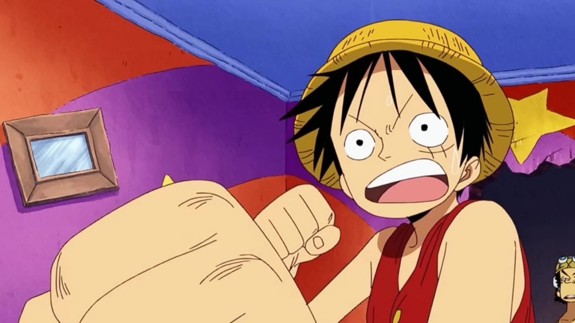 Luffy is confused (Image via Toei Animation)