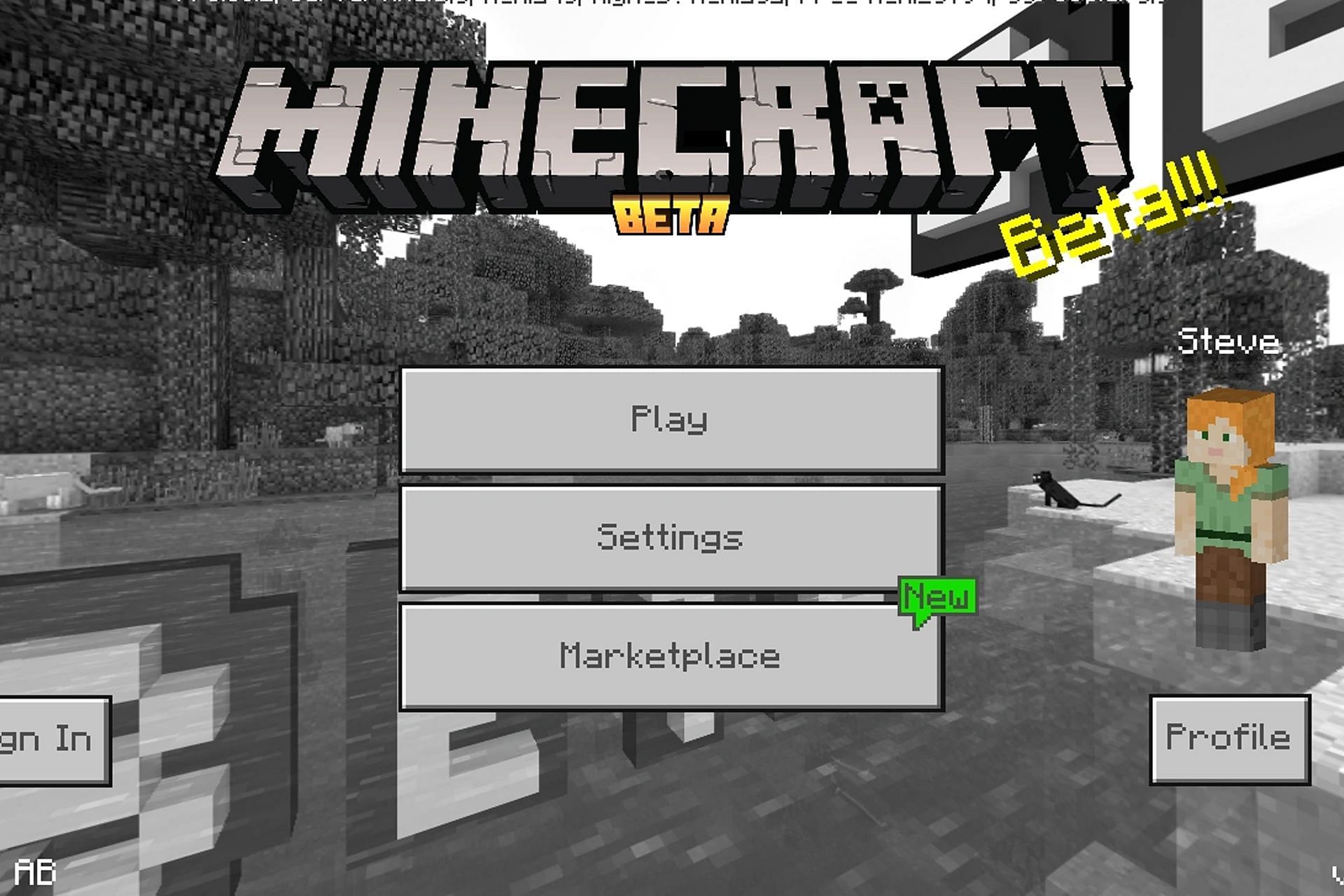 How to leave Minecraft Beta on mobile devices