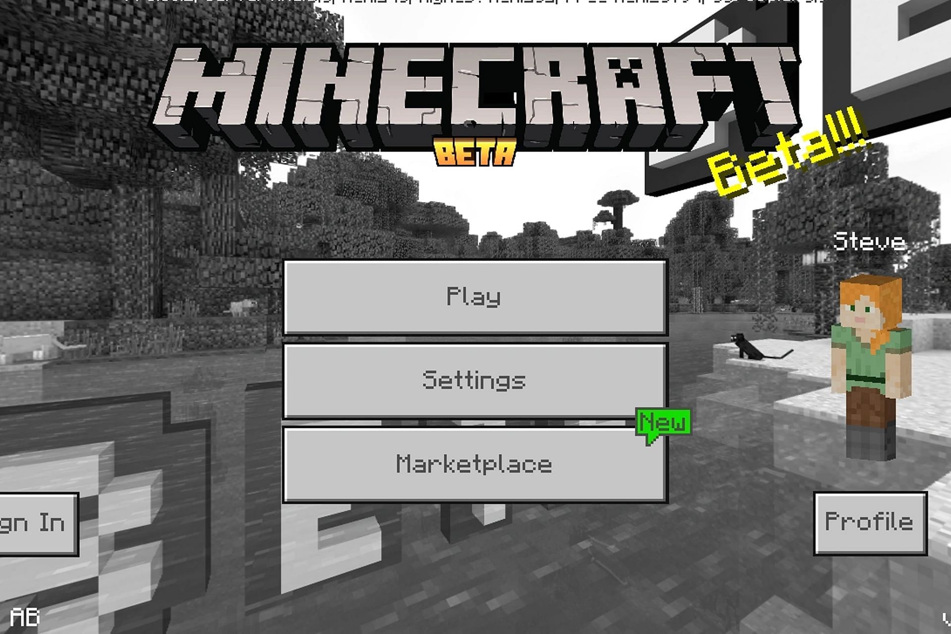 Como sair da versão beta do Minecraft