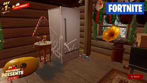 How to find a slice of Pizza in the Cozy Lodge in Fortnite