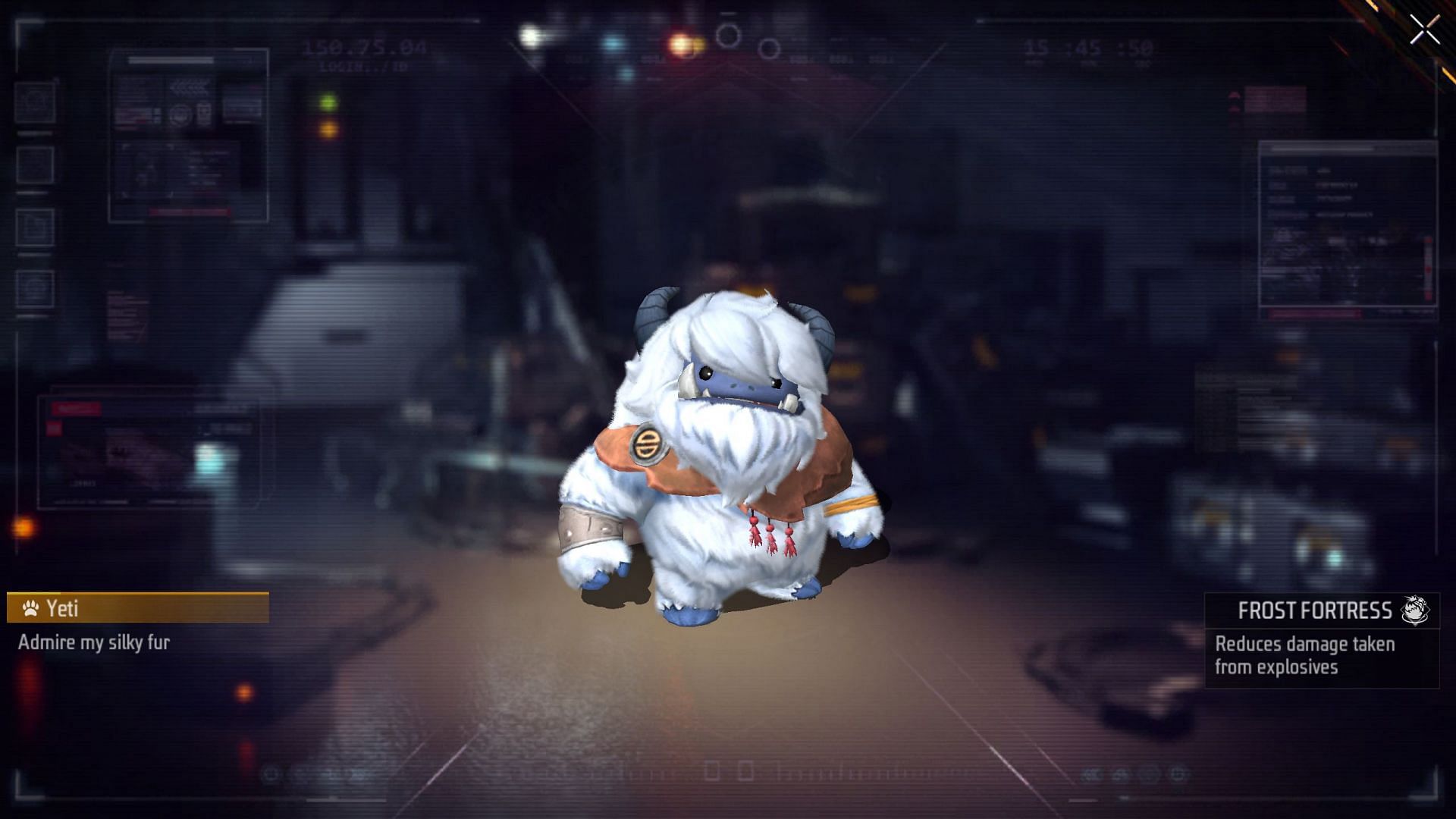 Yeti pet in Free Fire MAX (Image via Garena)