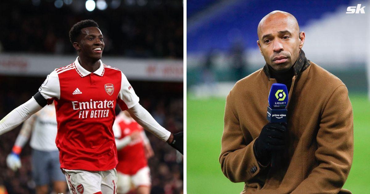 Why Eddie Nketiah was given Thierry Henry's legendary No. 14 shirt after  signing new deal