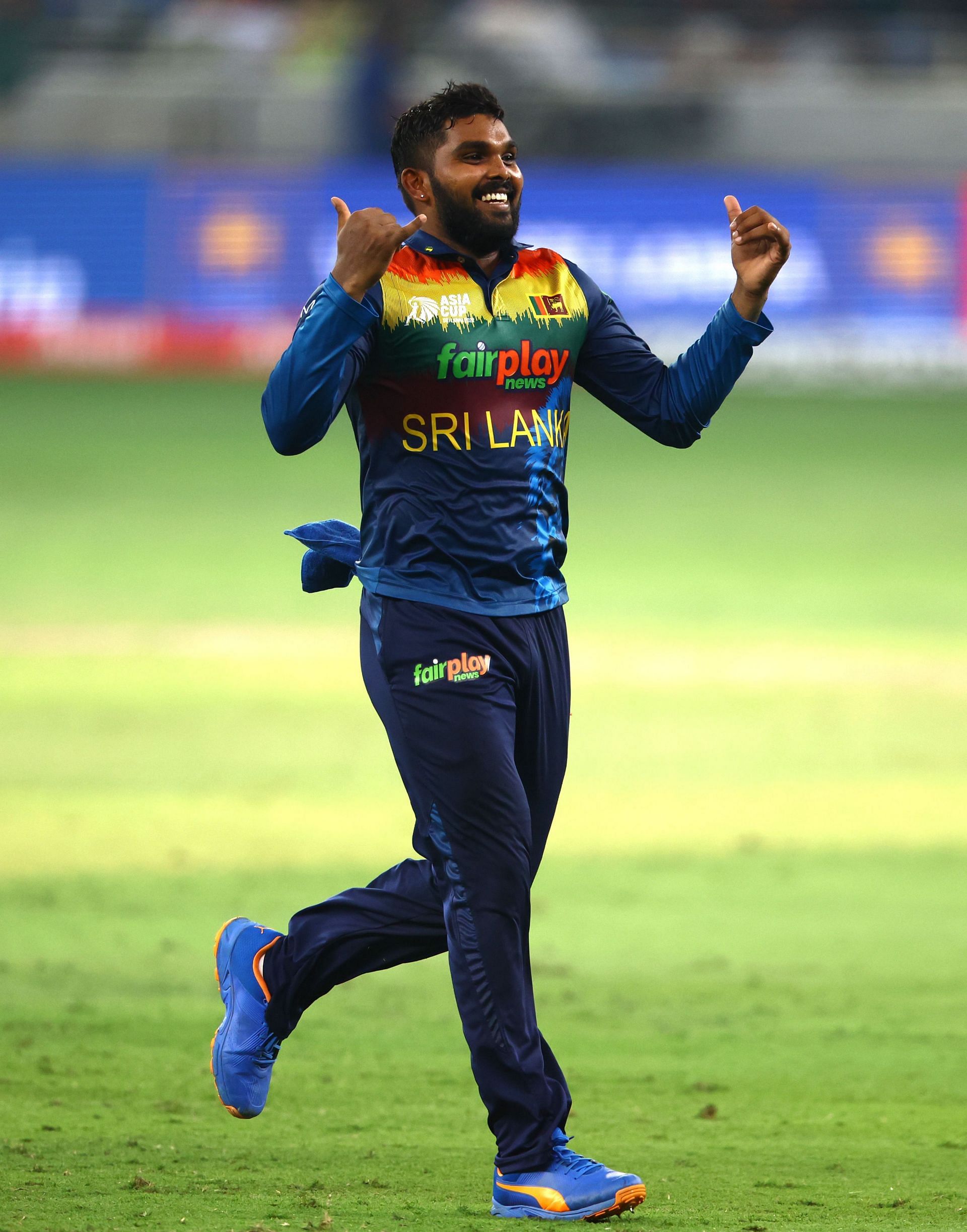 All eyes will be on Hasaranga, how he performs with both bat and ball. Pic: Getty Images