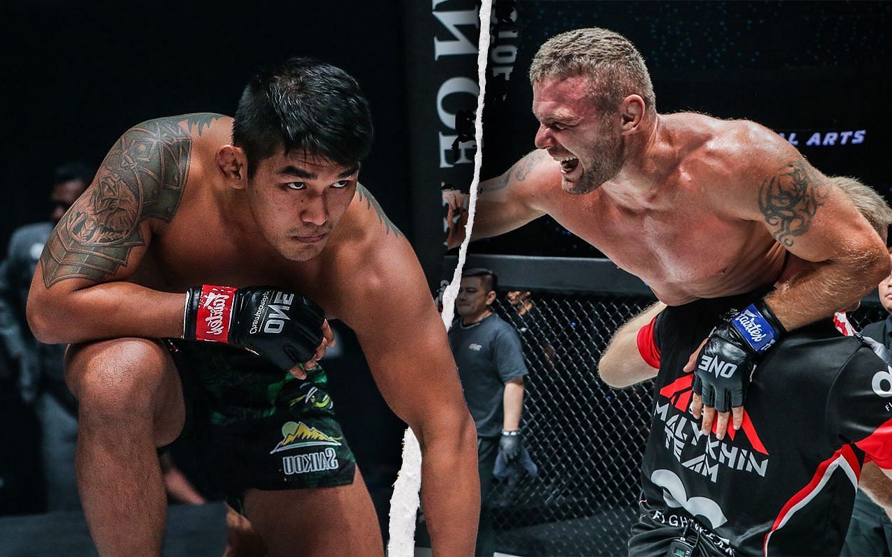 Aung La N Sang and Anatoly Malykhin [Photo Credits: ONE Championship]