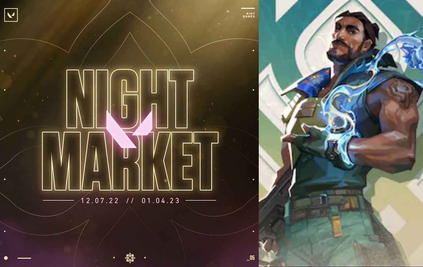 When will the new Episode 5 Act 3 Night Market appear in Valorant? (Image via Riot Games)
