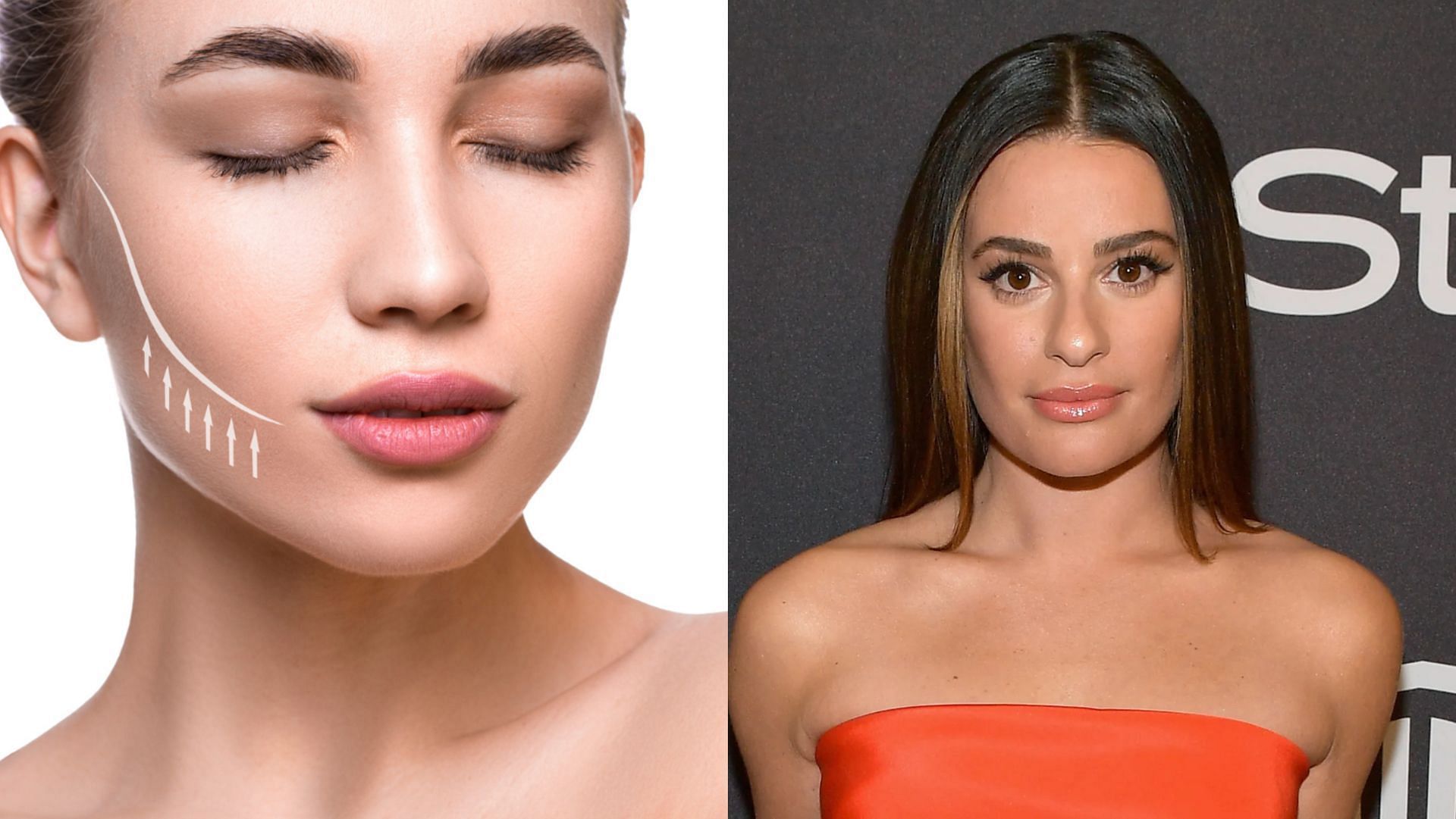 Buccal fat removal has become a popular trend among celebrities to have more defined faces. (Photo via Dmitry Belyaev/iStock/Getty Images Plus, Matt Winkelmeyer/Getty)