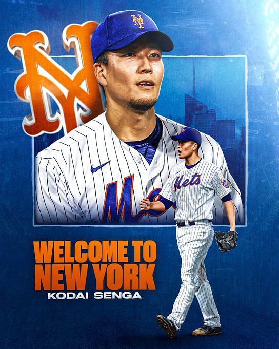 Kodai Senga Signed New York Mets Jersey All Star Superstar Beckett