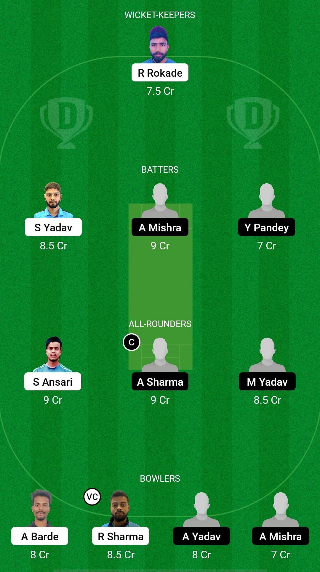 RSC vs MHC Dream11 Prediction - Jabalpur T20 Premier League