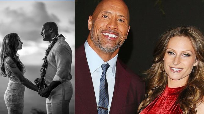 What does Dwayne Johnson’s wife Lauren Hashian do for a living?