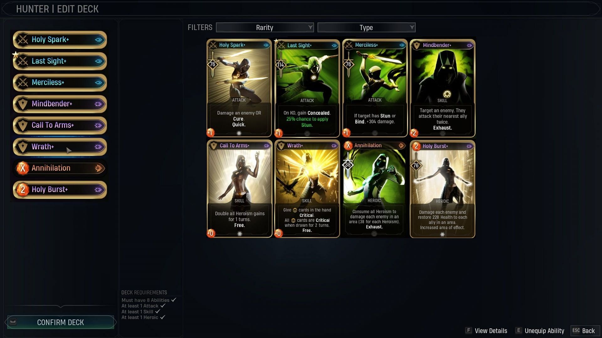 This particular deck has the potential to be devastating in Marvel&#039;s Midnight Suns (Image via 2K Games)
