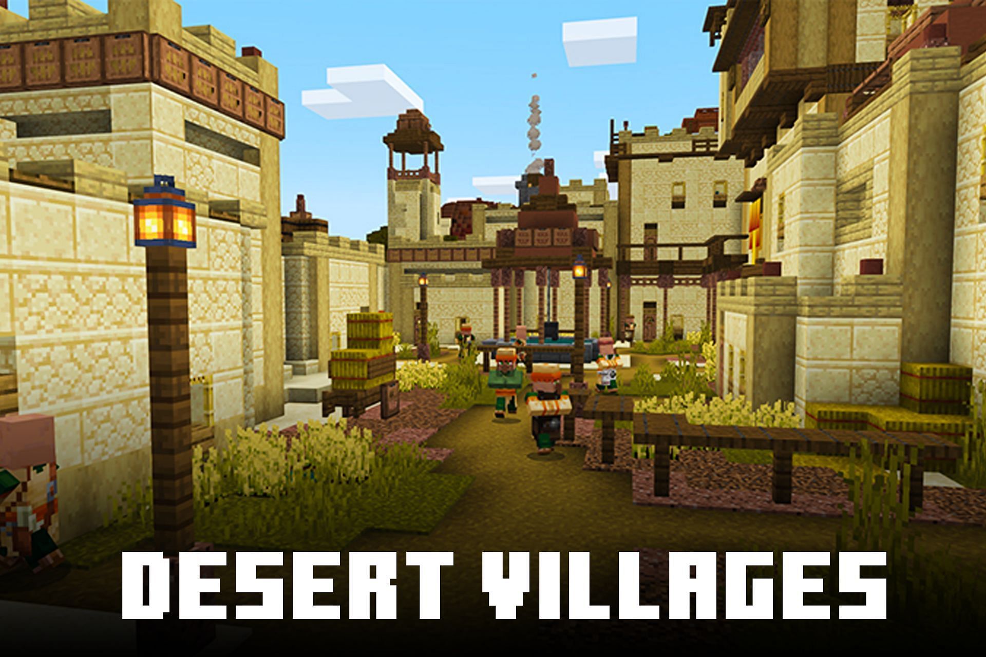 Minecraft Desert Village Blueprints