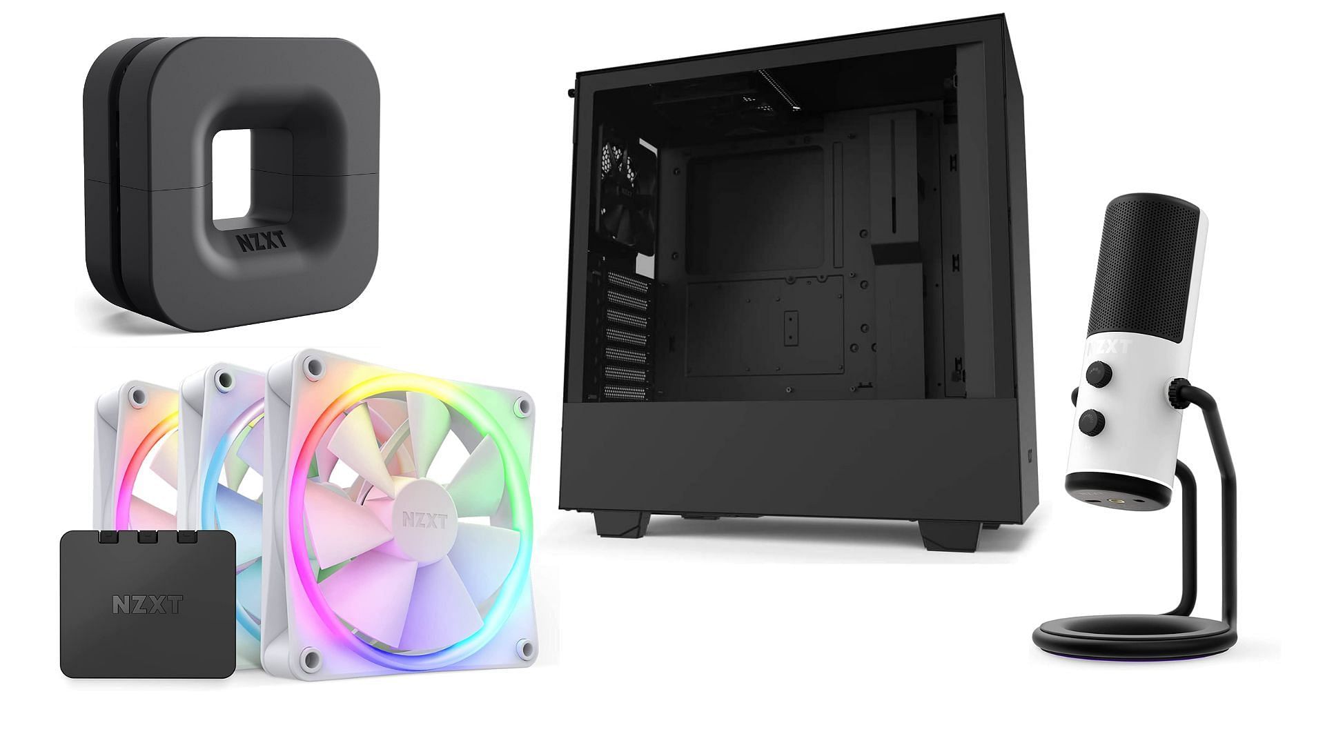 Some NZXT products currently on sale (Image via Sportskeeda)