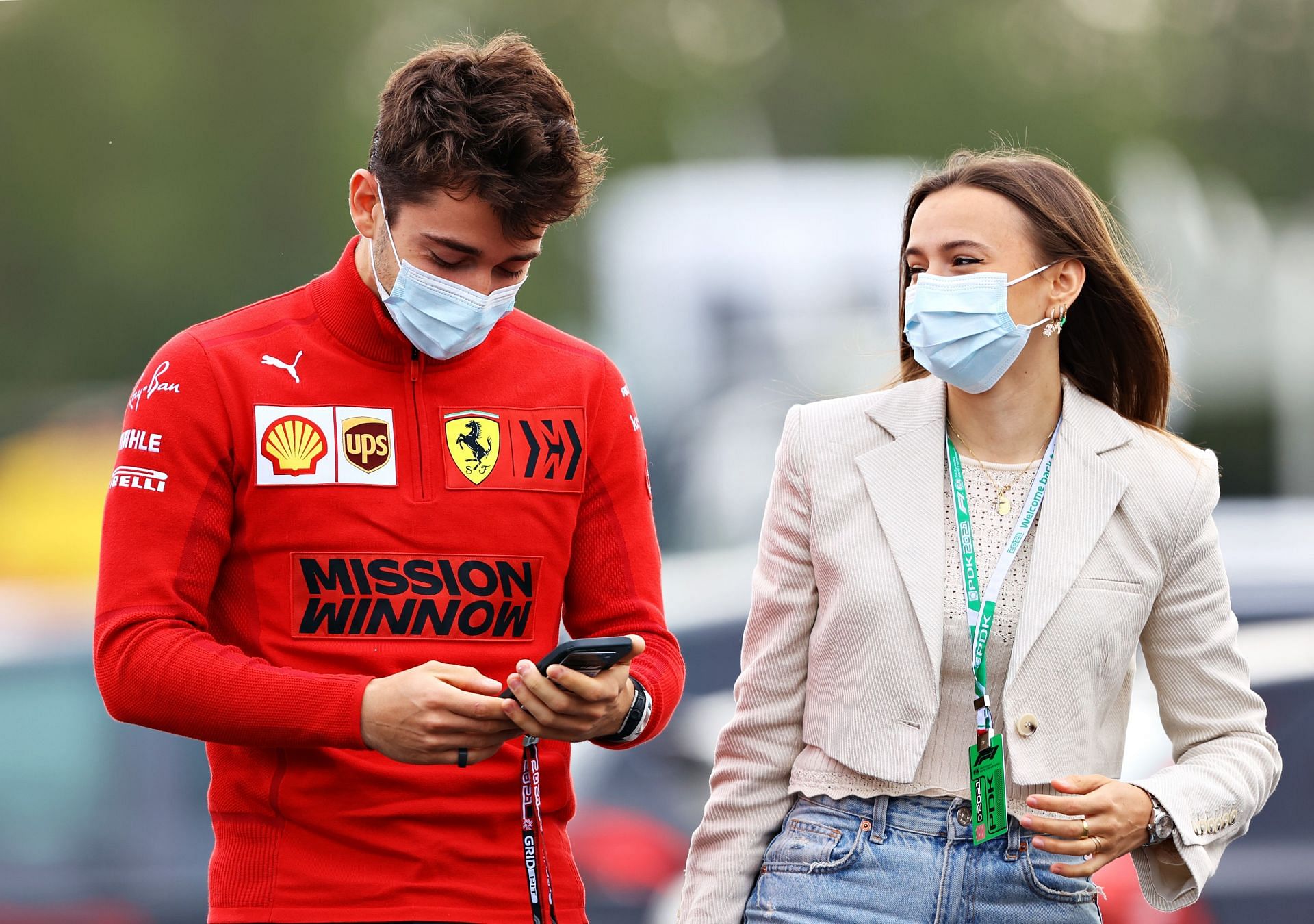 BREAKING Ferrari driver Charles Leclerc announces breakup with