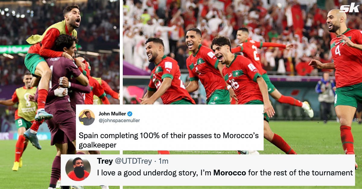 Achraf Hakimi converts a penalty kick to send Morocco to the quarterfinals, 2022 FIFA World Cup