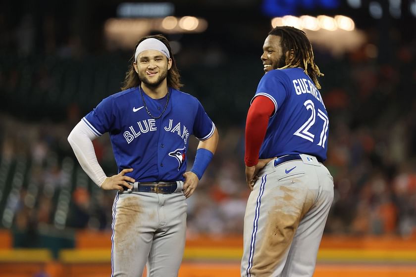 Let's go Jays Toronto Blue Jays Bo Bichette Vladimir Guerrero Jr