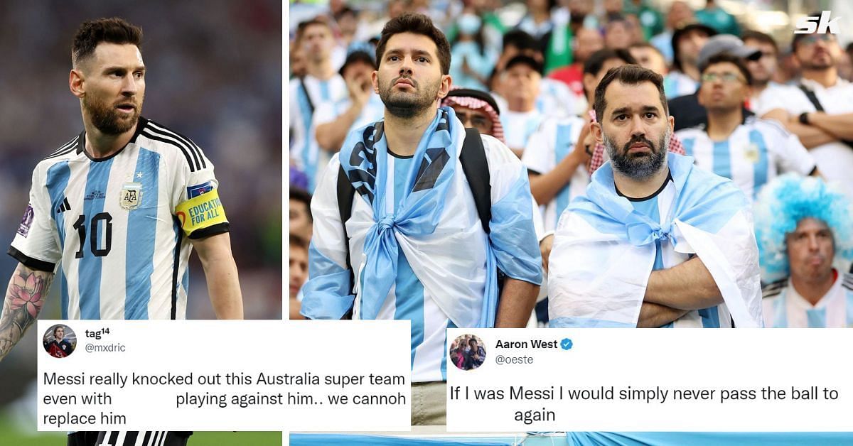 Argentina fans accused attacker of playing against Lionel Messi in the 2022 FIFA World Cup