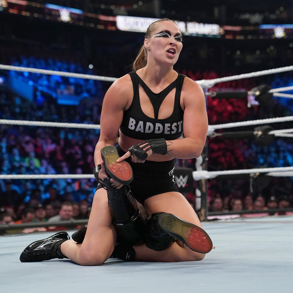 Ronda Rousey is sloppy in the ring.
