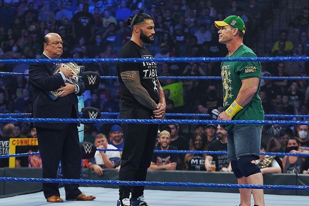 WWE SmackDown के इस एपिसोड में रोमन रेंस और जॉन सीना की वापसी का ऐलान हुआ 